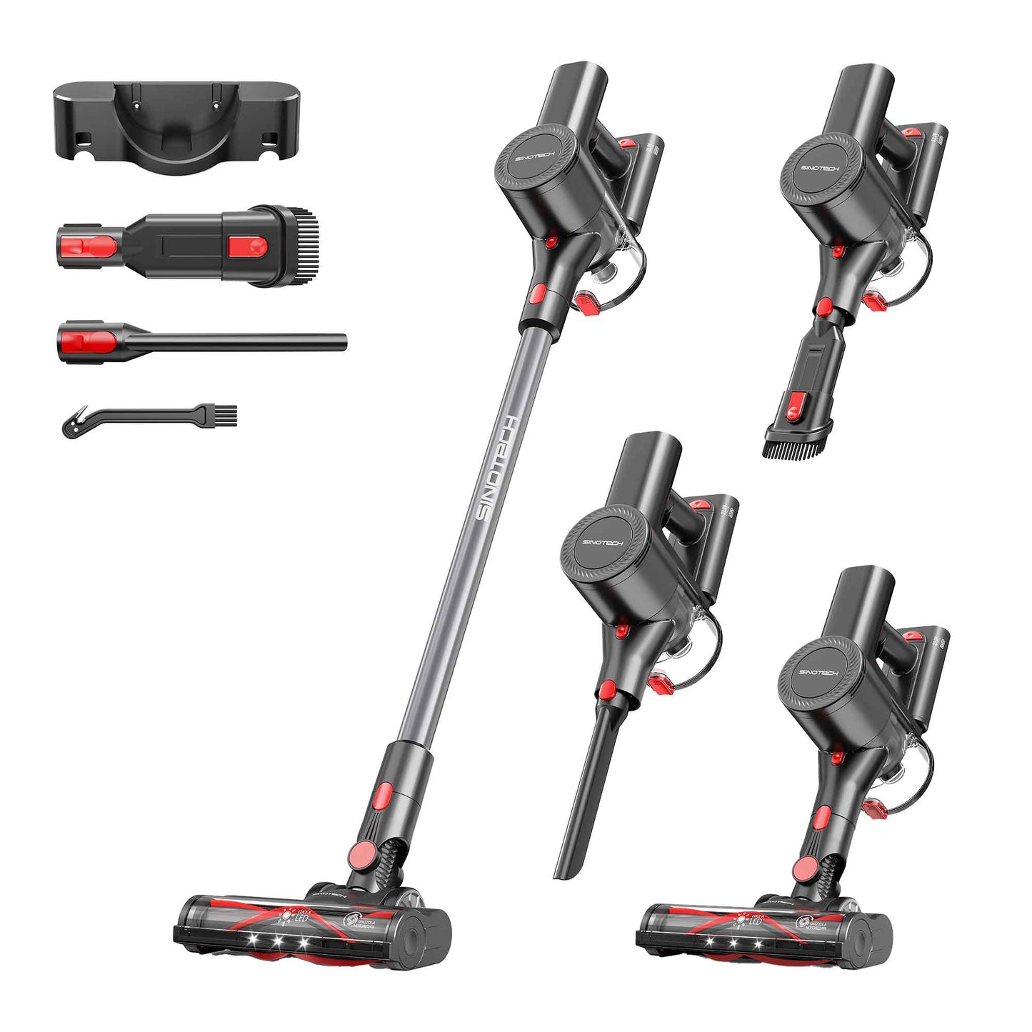 Aspirapolvere Ciclonico Cordless A Led