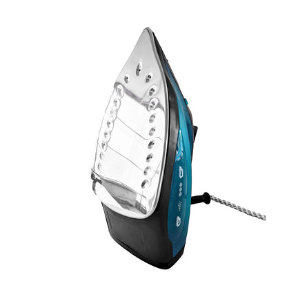Ferro da stiro con piastra in acciaio