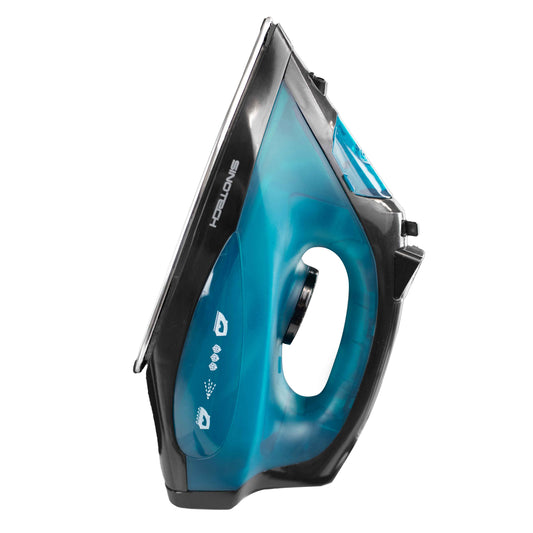 Ferro da stiro con piastra in acciaio