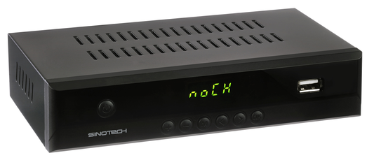 Sinotech - Decoder Dvbt2-Hevc A 10 Bit Con Telecomando